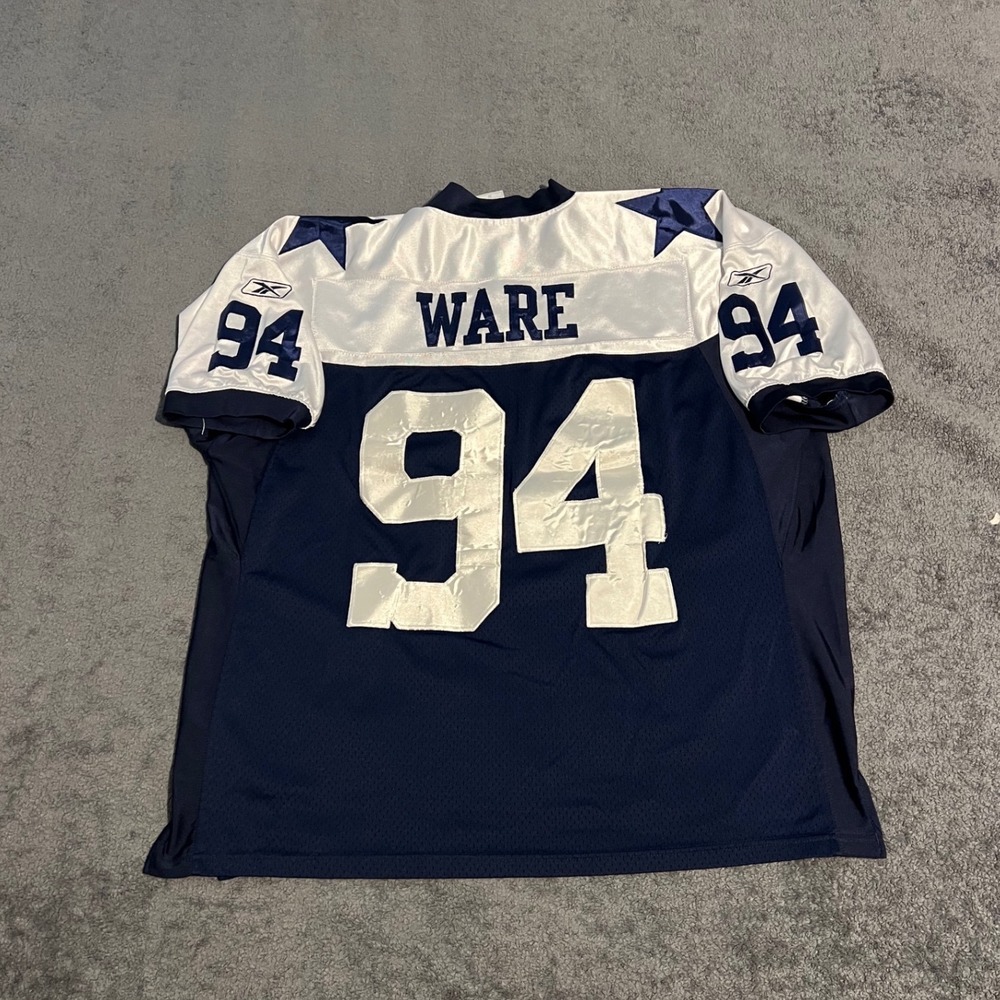 Reebok NFL Dallas Cowboys DeMarcus Ware 94 Jersey Mens Size 52 Throwback